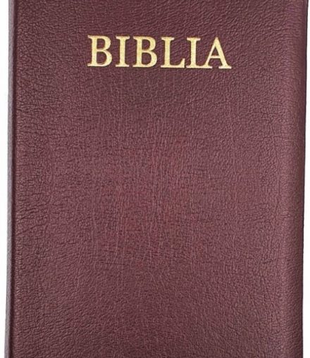 biblia marime mica grena
